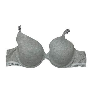 Victoria’s Secret grey t shirt lightly lined bra 34D
